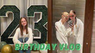 Charley's 23rd Birthday Weekend | Surprises, Shopping and Spa Trips