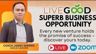 09/19/2024 Livegood Business opportunity Call with Coach James Sareno #dmw