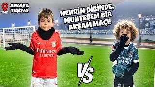 THIS IS THE MATCH PACE I WANT FROM YOU, KIDS! | OMER EYMEN VS YUSUF EMRE NIGHT FOOTBALL MATCH