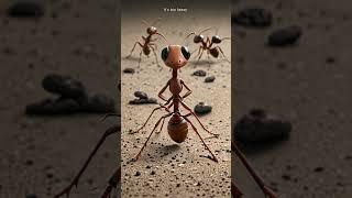 The Ant and the Pebble: A Lesson in Teamwork