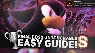 How to Easily S-Rank The Final Boss in Shadow Generations + Untouchable Achievement/Trophy!