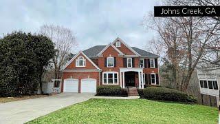 Home for Sale in Johns Creek, Ga - 5 bedrooms - 4 baths - Finished Basement #AtlantaHomesForSale​