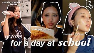 grwm: SCHOOL MORNING ROUTINE ️(sophomore)