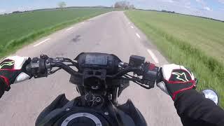 Suzuki GSX S 125 TOP SPEED AND ACCELERATION (kmh)