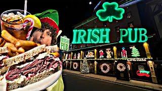 Atlantic City Christmas At Irish Pub Food & Festive Fun