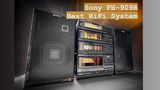 Sony's FH-909R Vintage Stereo HiFi Boombox 80's-90's Music