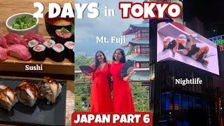 Japan Travel Vlog  Tokyo & Mt. Fuji - What to EAT & Best Things To Do