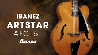 Ibanez Hollow Body Artstar AFC151 Guitar - Kazuki Isogai