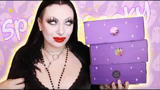 TRIPLE SPOOKY BOX UNBOXING - Laboratory, Blood Countess & Haunting Pretties | Toxic Tears