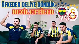 FENERBAHÇE - GALATASARAY DERBİ MAÇINA TEPKİ  (FANATİK FENERBAHÇELİLER ÇILDIRDI)