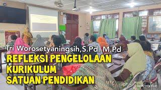 Refleksi Pengelolaan Kurikulum Satuan Pendidikan