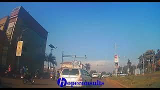 Beautiful Kampala Drive from Kyambogo to Kampala on August 28, 2024