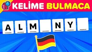 ÜLKELERLE KELİME BULMACA  - ⏰ : Eksik Verilen Ülkeleri TAHMİN ET! | Bul Bakalım