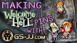 Making W2H Enamel Pins! (with GS-JJ)