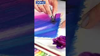 16 Shades of Creativity with DOMS Oil Pastels #artsupplies #art #diy #doms #stationery
