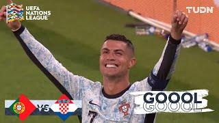 ¡EL GOL 900! ¡GOOL de CRISTIANO RONALDO! | Portugal 2-0 Croacia | UEFA Nations League 2024 | TUDN