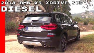 2018 BMW X3 xDrive 30d Diesel Exterior, Interior, & Test Drive