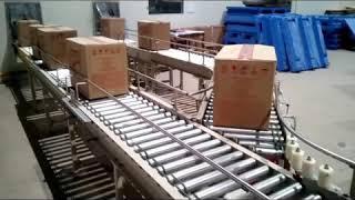 End of the line conveyor systems for carton handling by Vinar systems in FMCG