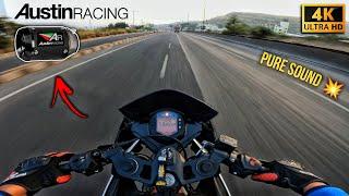 KTM RC 390 With AR EXHAUST  full Throttle on  RC 390 Full Power Test  #ktm #motovlog #modified