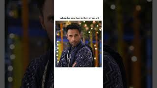 When he saw her in that dress ITV version || #suvan #gitya #moran #sidsa #arshi #raghvi #shorts