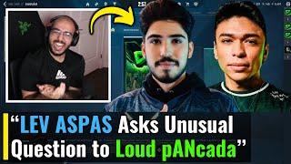 LEV ASPAS Asks Unusual Question to Loud pANcada On SEN Sacy's Live