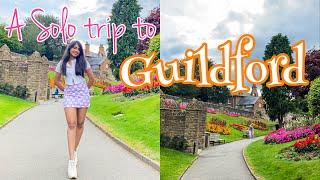 A day trip to Guildford | Guildford Castle, Surrey | Indian student in London | Travel Vlog