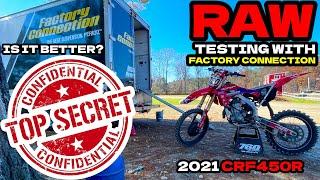 TOP SECRET - TESTING WITH FACTORY CONNECTION (CRF450R)