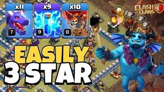 The "Zap Dragons" Best Attack Strategy For Th12 | Minion Prince Attack Strategy In (Clash Of Clan)