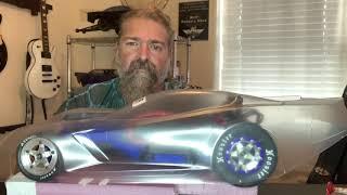 Cutting a Proline Corvette Body