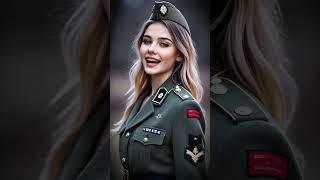 Beautiful Female Soldier Singing "KATYUSHA" #proudfemalemilitary