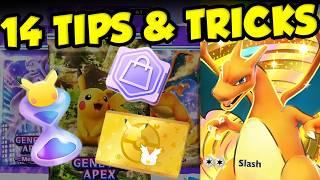 14 THINGS YOU NEED TO KNOW ABOUT POKEMON TCG POCKET ️ Best Pokémon TCG Pocket Tips and Tricks!