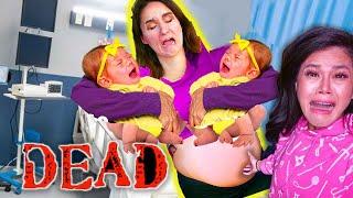 OLIVE IS DEAD !!  TWIN BABIES ARE IN SPY NINJAS HOUSE