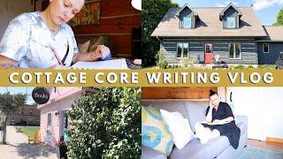 Cottage Core Writing Vlog // Editing My Gothic Romantasy Novel