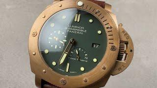 Panerai Luminor Submersible 1950 3 Days "Bronzo" PAM00507 Panerai Watch Reviews