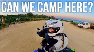 Wild Moto Camping on the Beach in Spain  [S1-E20]