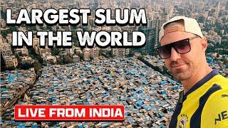 LIve from the Largest Slum ON THE PLANET (DHARAVI)