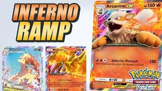 This ARCANINE EX Deck is so AGGRESSIVE ! - Pokemon TCG Pocket