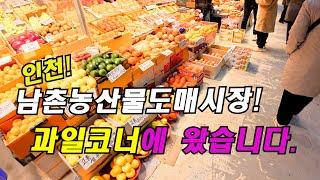 해외에서도 구경 오는 남촌농산물도매시장 과일 코너에 다녀왔습니다.