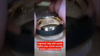 Custom Engraved Rings for Every Moment #jewelery  #jeweleryfashion #jewellery #ring #rings