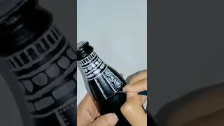 Coke Bottle Decorations Ideas  ।। Acrylic Hand Painting ।। Real Magic