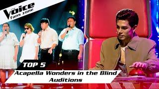 Harmonious Voices: ACAPELLA Groups on The Voice Blind Auditions