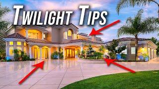 Top TIPS for TWILIGHT Real Estate Photography