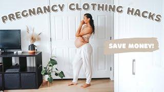 Money Saving Clothing Hacks - watch this if your pregnant!