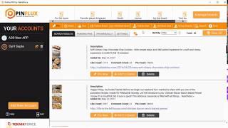 Pinflux Demo - Pinterest Automation tool