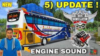 Bus Simulator Indonesia | 5 Update !! Turbo Engine Sound File For Bussid | Change Engine Sound