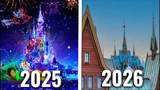 EVERYTHING NEW at Disneyland Paris in 2025 & BEYOND