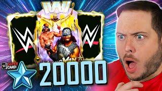 I'VE WAITED 11 YEARS FOR THIS!! 20,000 STARS in WWE SuperCard! ⭐