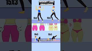 Daily Workout for Fat Burning #nellyyogashorts #loseweightfast #losefatathome