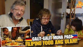 My german family enjoys the delicious Filipino Ginataang Kalabasa at Sitaw!