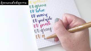 Pentel Sign Pen Touch Brush Pen Review